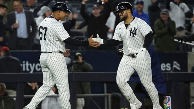 MLB News: Jasson Dominguez z Yankees píše históriu s výbuchom odchodu

