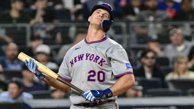 MLB News: Mets 'Pete Alonso zachytáva teplo na oslavu uzemnenej párty


