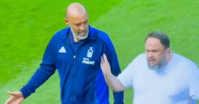 Majiteľ lesa Nottingham Evangelos Marinakis Storms Pitch and Rags Nuno Espirito Santo | Futbalový šport

