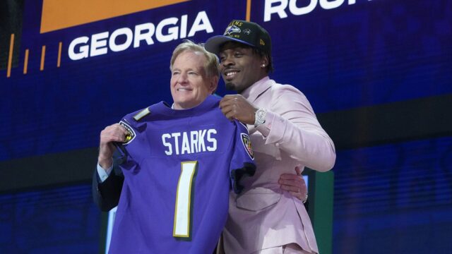 Malaki Starks z Ravens diskutuje o najväčšej zmene z prednášok na profesionálov

