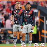 Casemiro v akcii pre Man Utd vs Man City