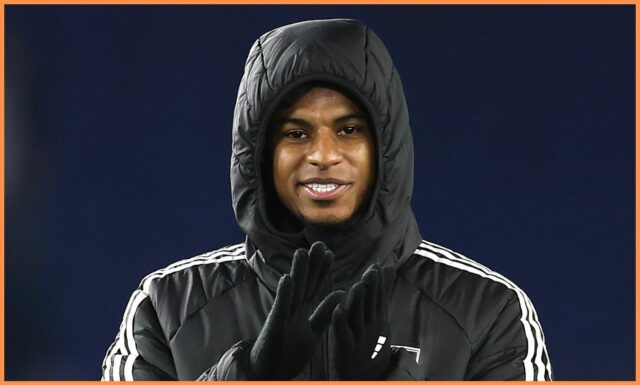 Man United Star Marcus Rashford priťahuje veľa pozornosti

