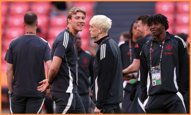 Man United Star Rasmus Hojlund hľadá kluby série A

