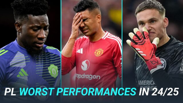Man Utd Flop 5) եւ 6) Medzi najhoršie vystúpenia Premier League v sezóne

