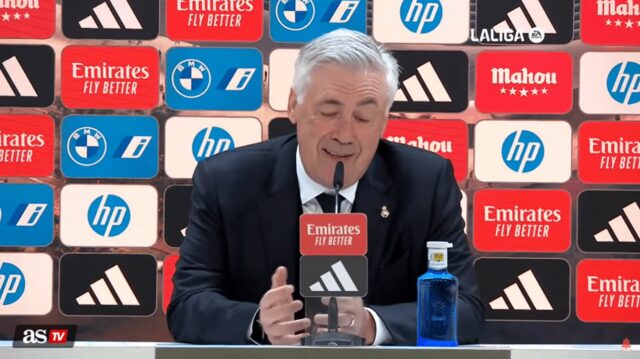 Manažér Real Madrid Carlo Ancelotti sa nevzdal v La Liga Title Race v La Liga

