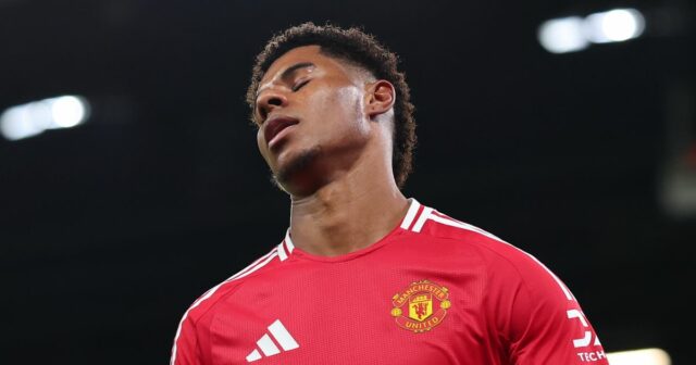 Marcus Rashford Transfer News: le mouvement de rêve de Man Utd Star menacé par `` trébuche '' '
