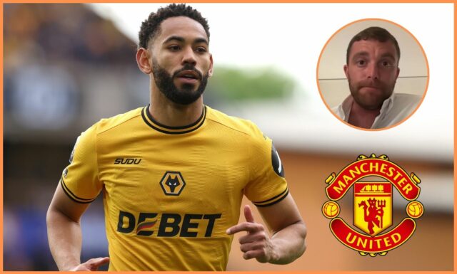 Matheus Cunha reaguje počas Wolves vs Brentford
