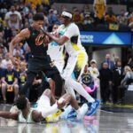 Mathurin vyhodil; Hunter, Turner dostáva techniky pre hádku Cavs-Pacers