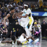 Bennedict Mathurin DeAndre Hunter Pacers Cavaliers NBA play -off