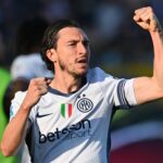 Matteo Darmian dosahuje 200 internú operáciu vs Barcelona