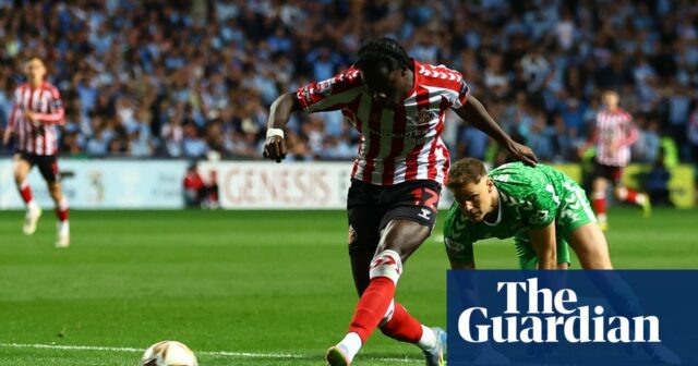 Mayenda potrestá obrovskú chybu v Covenry, aby si dal play -off Sunderland na vrchole | Majstrovstvá

