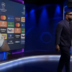 Micah Richards robí búrky v štúdiu CBS po tom, čo bol zachránený počas Barcelony a Inter Milána