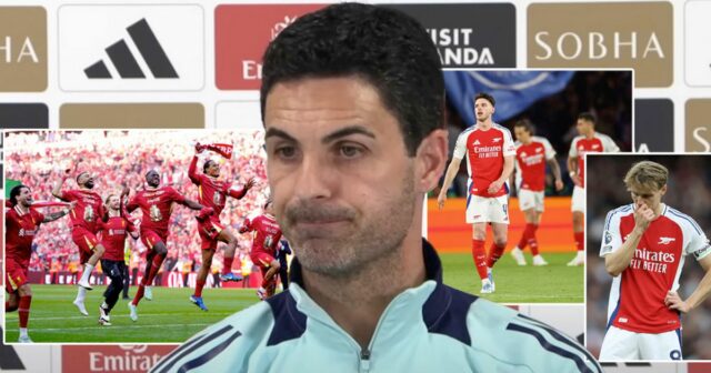 Mikel Arteta dostane brutálne čestný prístup k Arsenalu „zaostalý“


