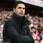 Mikel Arteta oznámil, že Thomas Partey chcel podpísať novú zmluvu po „najlepšom“ roku.