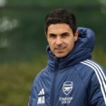 Mikel Arteta práve potvrdil svoj prvý štartér Arsenal vs PSG v druhej fáze Ligy majstrov