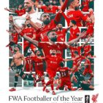 Hviezda Liverpoolu Mohamed Salah bola hlasovaná v rokoch 2024-25 za futbalistu FWA