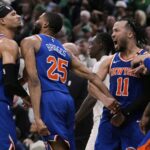 Knicks porazil Celtics v play -off NBA