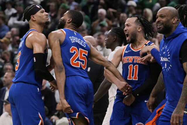 Knicks porazil Celtics v play -off NBA