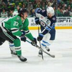 NHL News: Mason Marchment Swings STARS STARS STRECTION S Držcom rozhodcu