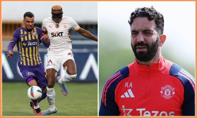 Victor Osimhen a Sofyan Amrabat