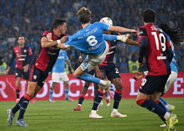 �� Napoli 2-0 Cagliari: McCominay Stunner �� Lukaku Utesnte