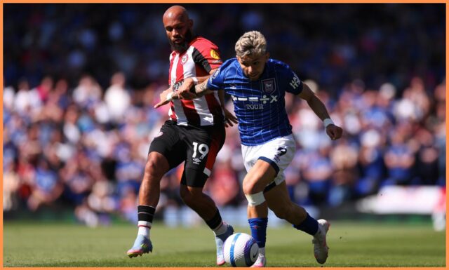 Bryan Mbeumo en Brentford Action
