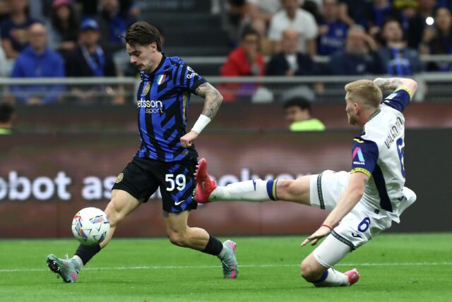 Nicola Zalewski demonštruje stacionárne techniku ​​v Torino 0-2 Inter Miláno

