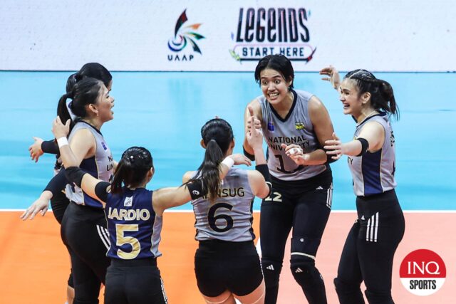 Nu Lady Bulldogs vyhrala LA Class Salle Lady Spikers v 1. sezóne UAAP sezóny 87 Dámsky volejbal Final