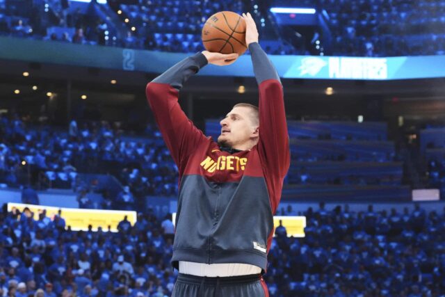 Denver Nuggets Center Nikola Jokic NBA MVP