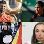 Novak Djokovic, Iga Swias, Emma Raducanu, Carlos Alcaraz a Jannik Sinner French Open Predpovede