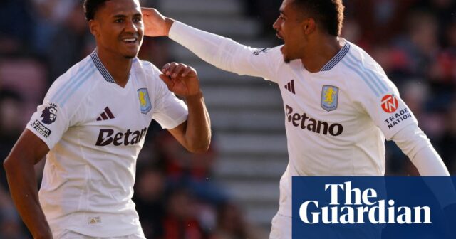 Oli Watkins na cieli, keď Aston Villa porazila Bournemouth, aby zvýšila najlepších päť nádejí | Prvoradá liga

