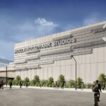 Olympijské vysielacie centrum a štúdio pre filmy prichádzajúce do Hollywood Park