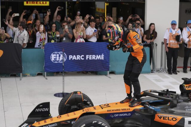 Oscar Plastri F1 Miami Grand Prix