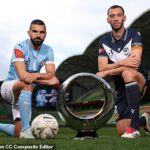 V sobotu bude Melbourne City, veľké finále mužov v Aami v parku Aami, bude bojovať s víťazstvom v Melbourne - dokonca ani veľa ľudí nevie, že existuje dokonca veľa ľudí (na obrázku sú konkurenčné kskí Aziz Behich a Roderick Miranda)