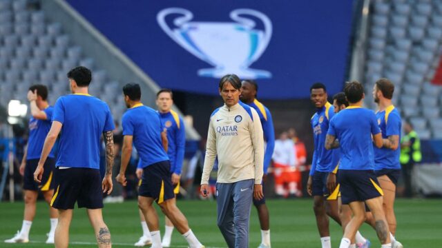 PSG vs Inter Miláno, finále Ligy majstrov UEFA: Koncentrácia, nie potrebná posadnutosť, hovorí Inzaghi

