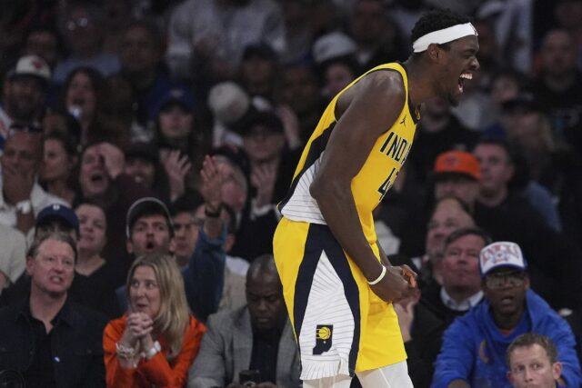 Pascal Siakam Pacers porazil Knicks pre 2-0 sériu play-off NBA vo finále východnej konferencie