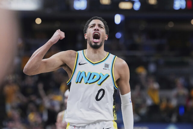 Tyrese Haliburton Pacers vyhral play -off NBA Cavaliers