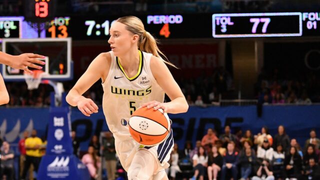 Paige Bueckers predstavuje protokol otrasov; Dallas Wings Star, aby vynechal viac hier

