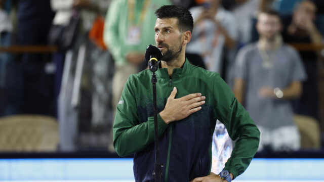 Patrick Mouratoglou Citáty Novak Djokovics inaugurácia


