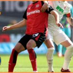 Patrik Schick v akcii pre Bayer Leverkusen