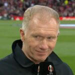 Scholes nemohol vidieť cestu späť pre španielsku stranu proti červeným diablom