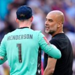 Pep Guardiola 'a appelé Dean Henderson une honte' pendant l'échange final chauffé en FA Cup