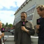 Peter Crouch a Rio Ferdinand