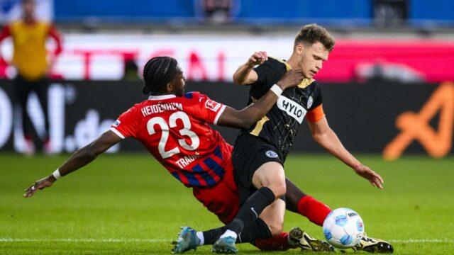 Playoff Bundesliga: Heidenheim a Elversberg Draw 2-2 v prvom zápase

