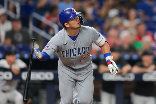 MLB: Chicago Cubs v Miami Marlins