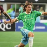 Portland Timbers hrajte Sunders Seattle Sunders za 1-1 remízu
