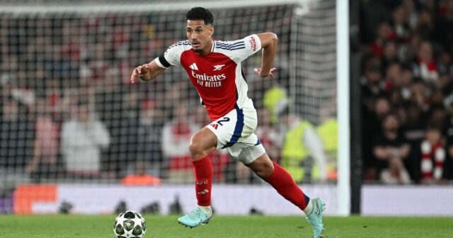 Pozícia Saliba na stlačenie Madrid Real Transfer ako Arsenal Star Camp „Open Mastel“ | Futbalový šport

