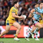 Mitchell Moses (na obrázku vľavo) a Braydon Trindall sa neočakáva, hneď ako sa v piatok zapojí konkurenčný polovičný štrajk