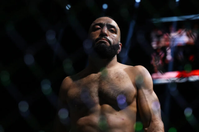 Zamestnanie spoločnosti MMA Uncresed robí naše UFC -315. (Dizajn: Joseph Raines, Yahoo Sports.)