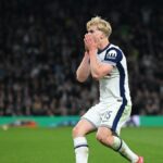 Premier League: Bergvall stratiť zvyšok sezóny pre Spurs; Solanke, Madison podozrenie z hry West Ham